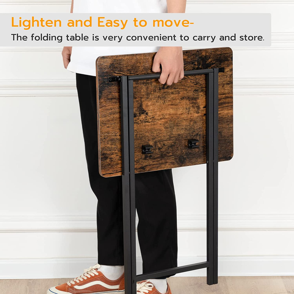 Folding TV Tray Table, TV Tray, Snack Table for Small Space, Dining