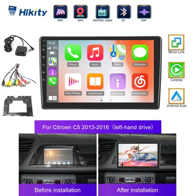 6+128GB Android 13 CarPlay Autoradio Für Citroen C5 II 2008-2017 GPS DAB+ Kamera
