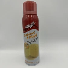 NEW Magic Cabinet & Wood Cleaner Polish Aerosol 17 oz w/Stay Clean Technology
