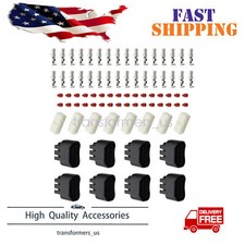 8x Ignition Coil Plug Connector Harness For Toyota Lexus Camry RAV4 90980-11885