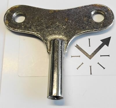 Clé De Remontage Carrée N°14 Pour Pendule – 5,75 Mm