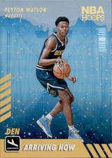 Peyton Watson - Denver Nuggets FOIL 2022-23 Hoops Basketball ARRIVING NOW #30