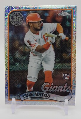 2024 Topps Series 1 #T89C-30 Luis Matos RC Silver Pack MOJO