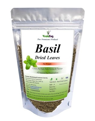 VY VedaYug Basil Dried Leaves 70gm