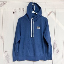 The North Face Men  s Heritage Patch Hoodie Medium Blue EUC