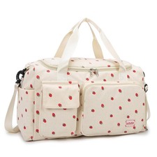 Small Gym Bags for Women, Travel Duffle Bag with Shoes Compartment, 4 in 1 Ca...