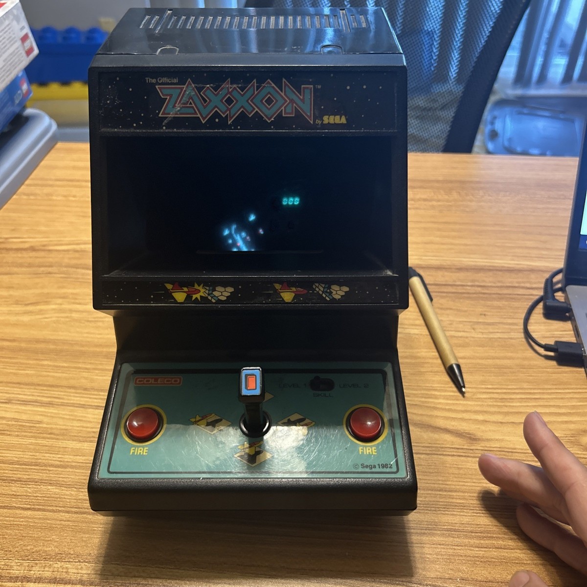 Zaxxon Mini Arcade - 1982 Sega - Works - With Battery Cover | eBay