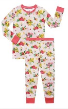 Bamboo super soft Stets and Lemmy Co Pj Set 7/8y Style Dragon Fruit New