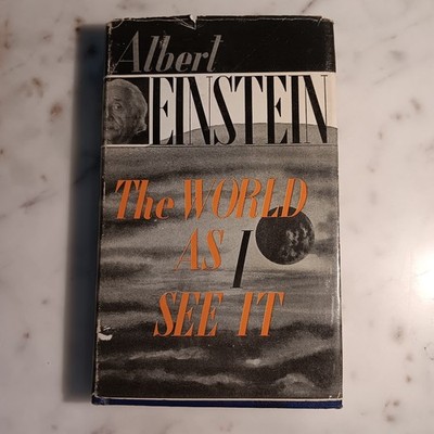 Albert Einstein, The World As I See It, Hardcover 1949