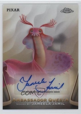 2025 Topps Chrome Disney Authentic Jameela Jamil as Ambassador Questa Auto ob9