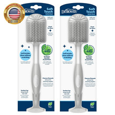 Dr. Brown'S Soft Touch No Scratch Baby Bottle Cleaning Brush, Nipple Cleaner  S