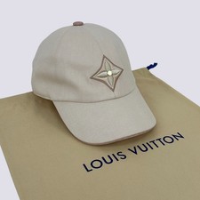 Louis Vuitton LV Embroidered Center Logo Cott...