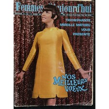 Femmes d' Aujourd'hui 1182 - 27 décembre 1967 - Cover Mireille Mathieu triopmhan