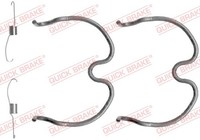 1X Quick Brake 105-0837 ZubehöRsatz Bremsbacken FüR Opel Vauxhall
