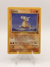 Pokémon Cubone Jungle 50/64 Common Regular Basic 40 HP 1999 Card