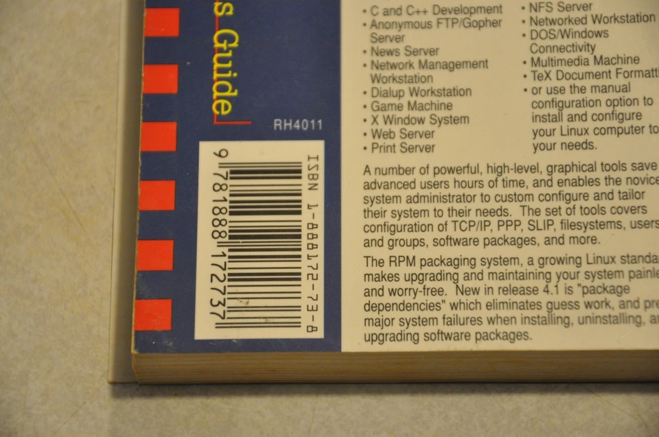 The Official Red Hat Linux 4.1 User's Guide 1997 - Image 4 of 4