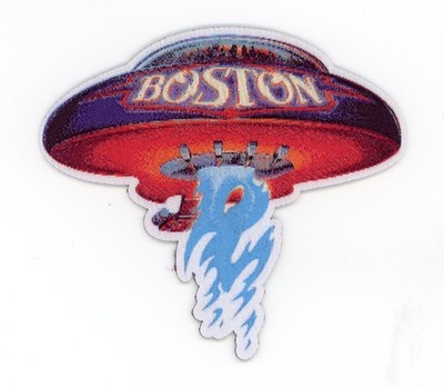 Boston Rock Band Patch   Classic Rock Legends   Woven Sew-On Badge