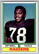 1974 TOPPS #272 ART SHELL RAIDERS