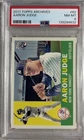 2017 Topps Archives Aaron Judge RookieCard #62 Graded PSA 8 RC NY Yankees
