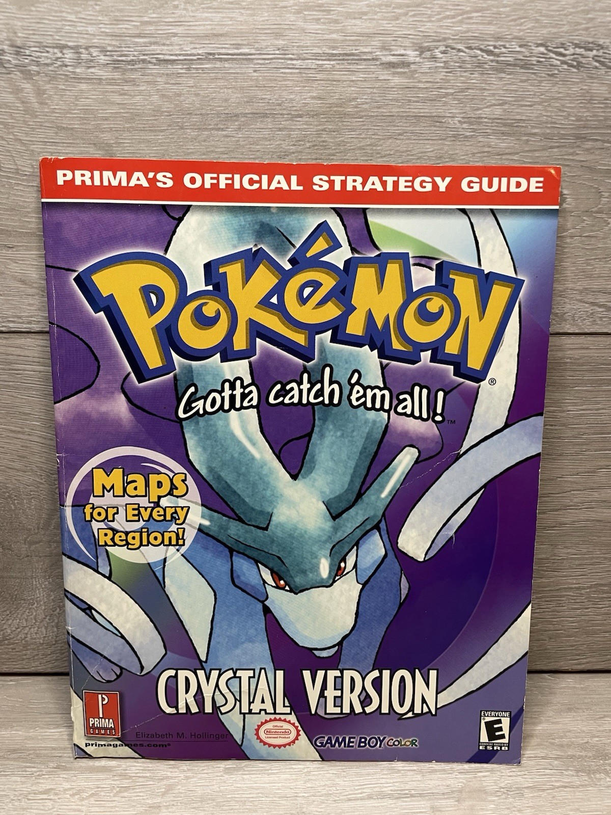 Pokemon Crystal Version Gameboy Colour Prima's Official Strategy Guide