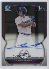 2023 Bowman Chrome Prospect Auto Chris Newell #CPA-CN Auto 0zu6