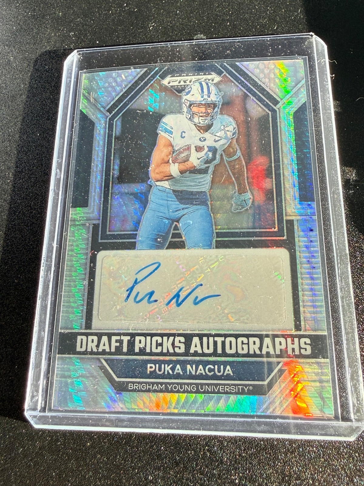 2023 Panini Prizm Draft Picks Autographs Puka Nacua #DPA-PNU (AU, RC)