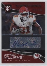 2021 Chronicles Totally Certified Signatures Red /100 Darrel Williams Auto nd3