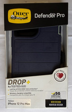 OtterBox Defender Series Pro Phone Case for Apple iPhone 12 Pro Max - Blue - NEW