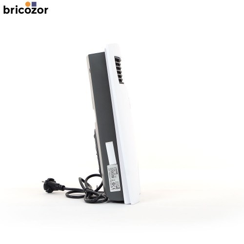 Radiateur électrique soufflant mobile VORTICE Caldomi 2000W blanc compact