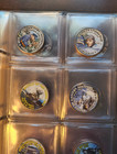 56 colorized Kennedy half dollars illustrating ww2 battles in album w/ history — photo 8