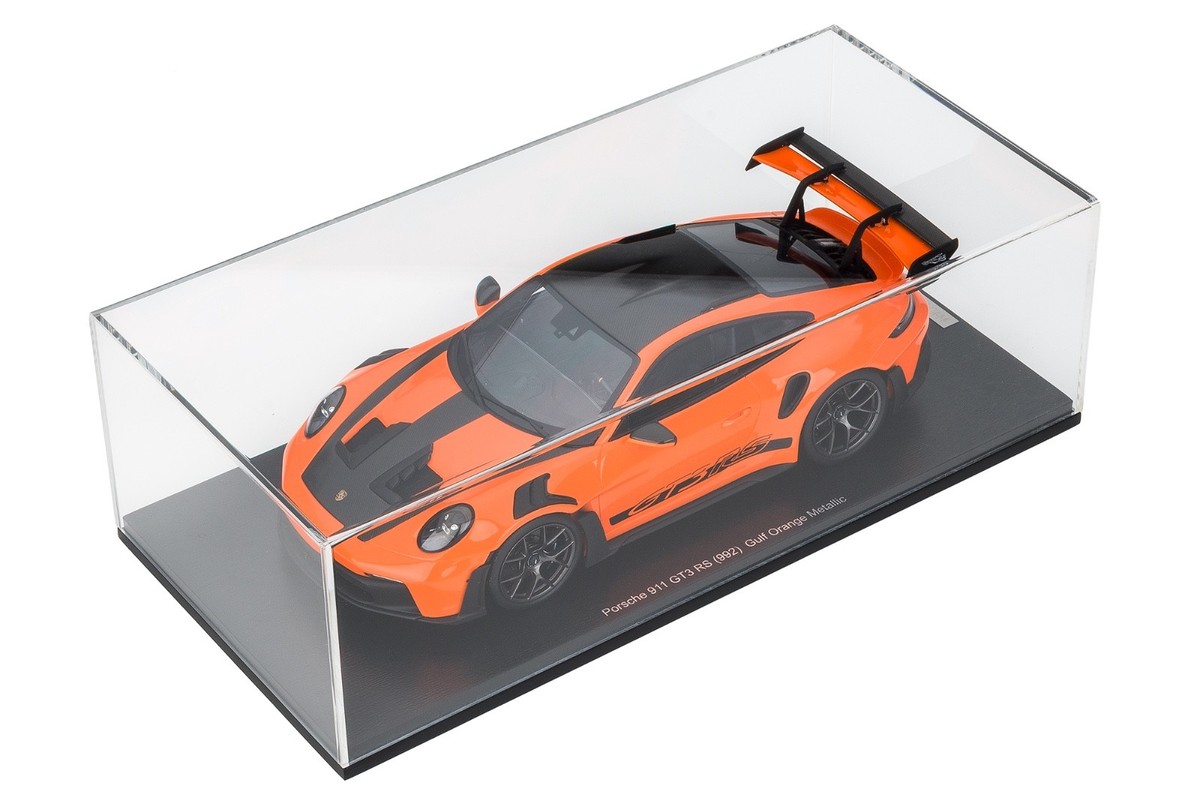 1:18 Spark Porsche 911 GT3 RS 992 PTS Gulf Orange Only 125 pieces