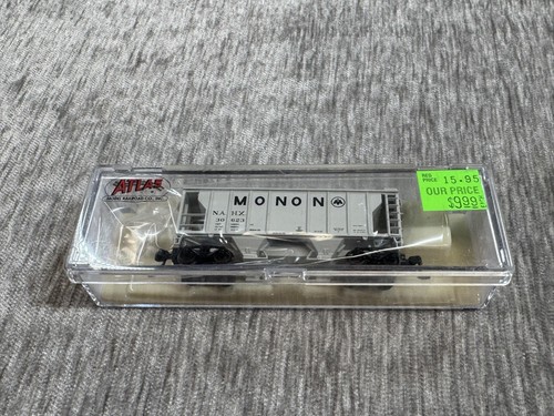 Atlas N Trainman PS-2 Tolva Monon 30623 Escala N Coche de Carga 1:160 Gris | Condition: New
