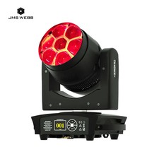 JMS WEBB LED Bee Eye 7x40W RGBW Wash  Zoom Moving Head Light