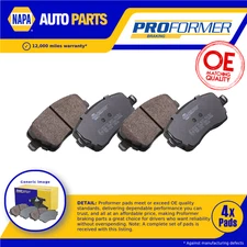 Brake Pads Set fits MERCEDES CITAN W415 1.5D Front 12 to 21 Proformer New