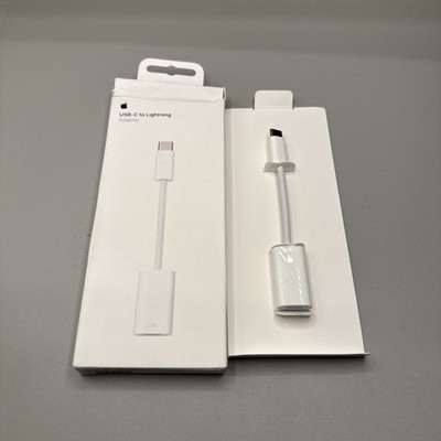 Apple - USB-C to Lightning Adapter - White MUQX3AM/A Original OEM- A3