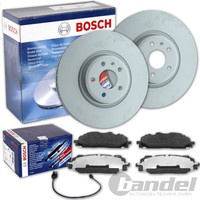 Bosch Bremsscheiben 350Mm + BelÄGe Vorne Passend FüR Audi A4 8W B9 + A5 F5