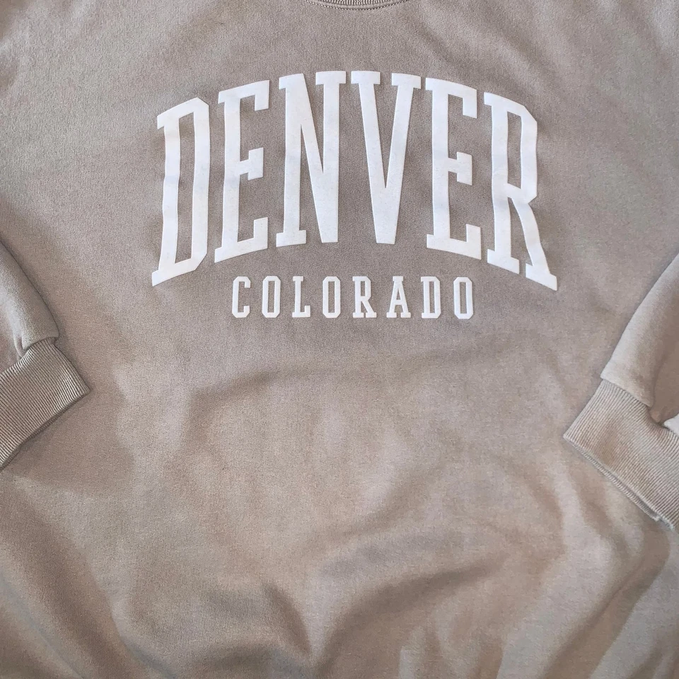 Sudadera deportiva deportiva deportiva vintage Denver Colorado Foto 2 de 4