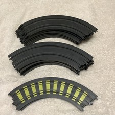 TYCO HO Slot Car Track 9" R 1/4 Curve B5843, 8 B5831, B5831, B5877 Hong Kong F6A