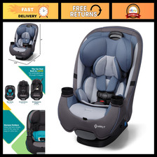 All-in-One Convertible Car Seat, Rear  Forward Facing, Booster 40-100 lbs, Alas