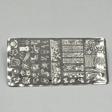 nail art stamping plate Biutee 73 resin art craft animal print nature dog cat