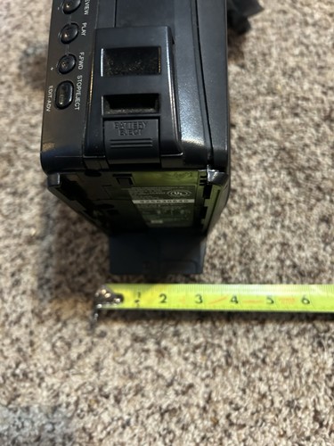 Vintage RCA Auto Shot Camcider Cc4352 si accende .batteria non regge carica - Foto 14 di 21