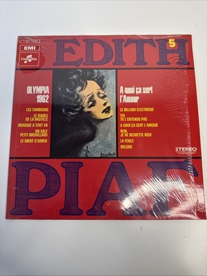 Edith Piaf #5 ~ Olympia 1962   1978 France Press!  C 062-15305   Vinyl