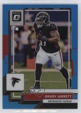 2022 Panini Donruss Optic Aqua Prizm 15/299 Grady Jarrett #11 0v5o