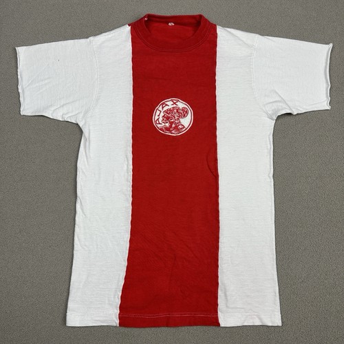 Vtg 90s Ajax AFC Amsterdam Shirt Home Football Jersey Style Adult Size S (5) - Afbeelding 1 van 9