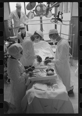 Photo:Chicago Illinois 1941 Provident Hospital Surgery Operation FSA