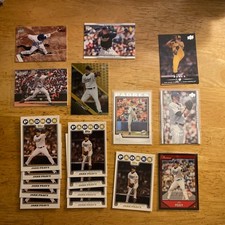 Jake Peavy 18 Card Lot Padres 