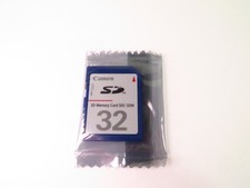 OEM Genuine Canon SDC-32M 32MB SD Card - New in Sealed Pack