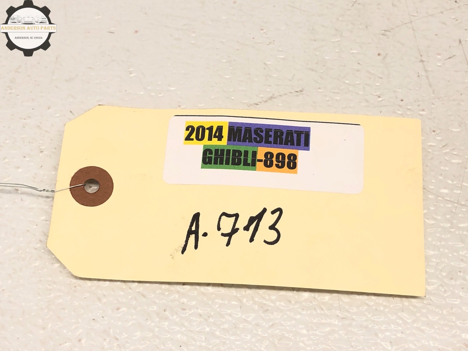 2014-2019 MASERATI GHIBLI CD CHANGER PLAYER RADIO AC HEATER CLIMATE CONTROL OEM