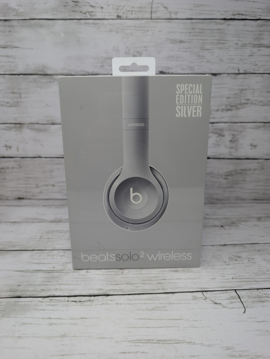 Authentic Beats Solo 2 Wireless Special Edition Silver NEW | eBay