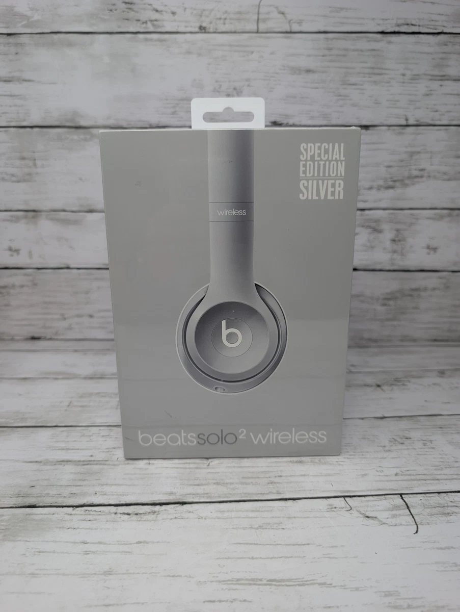 Beats by Dr. Dre Solo2 Silver Headphones for Sale - eBay